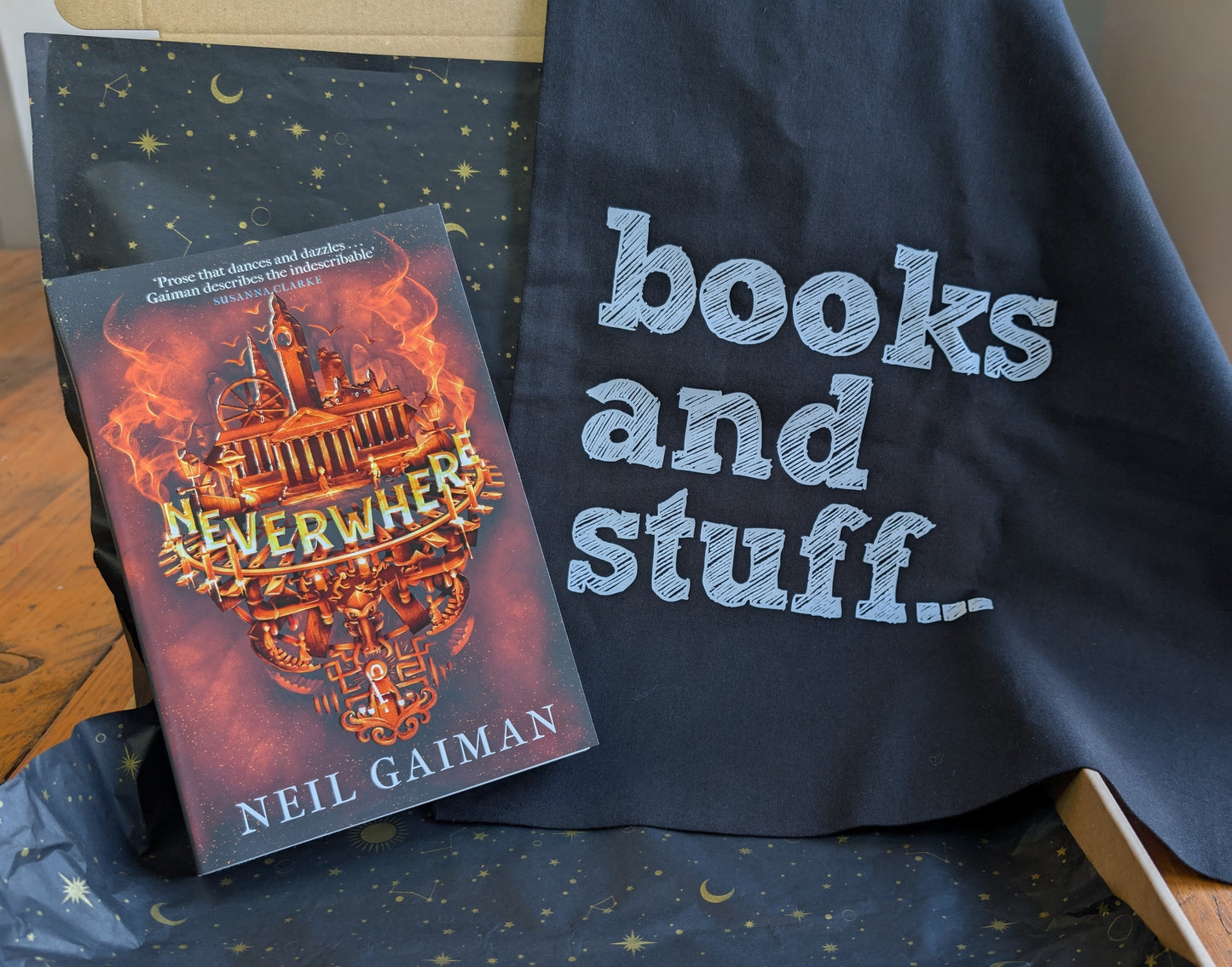 Book and Tote Bag Gift Box