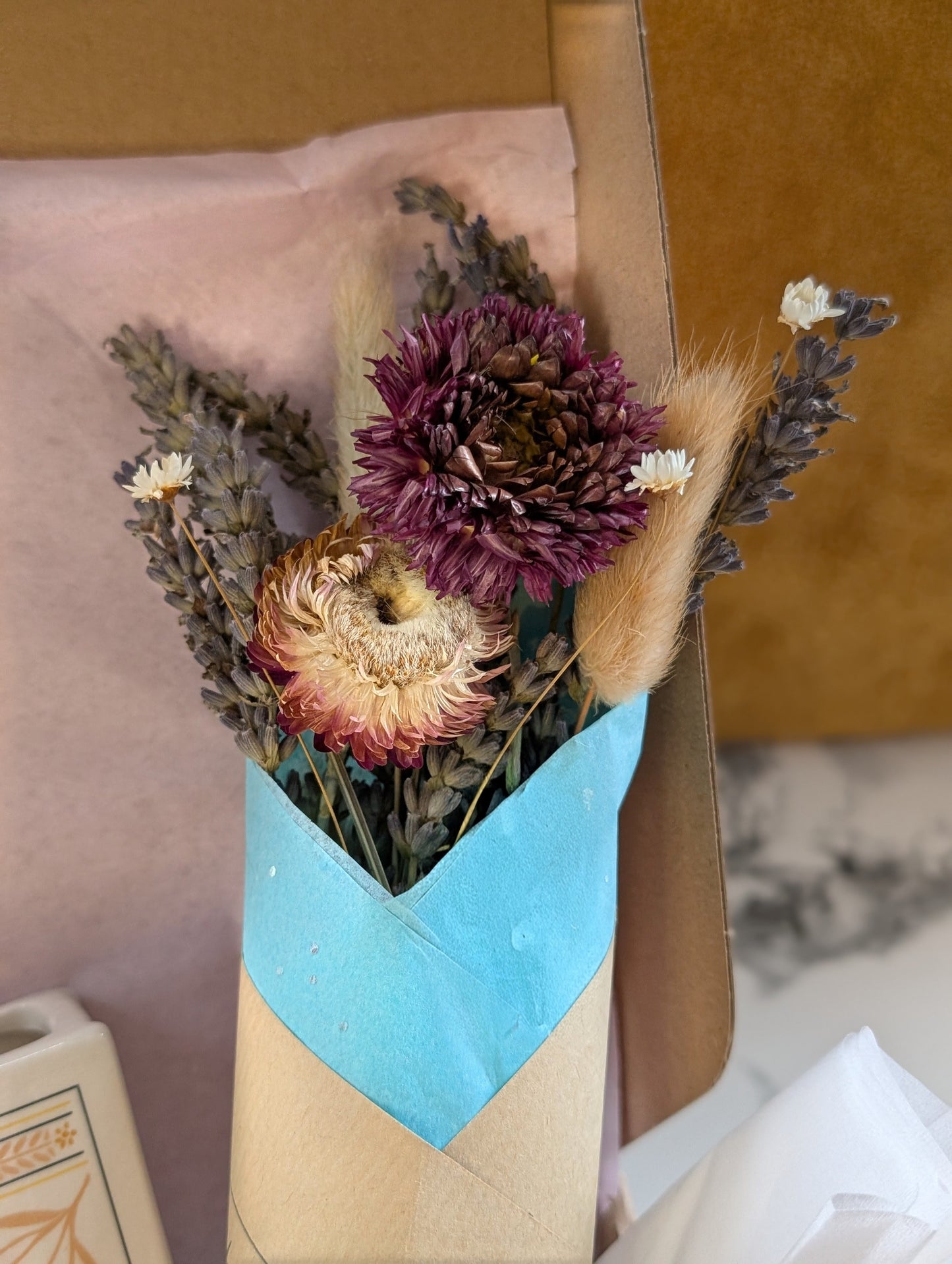 Book Vase and Flower Gift Box