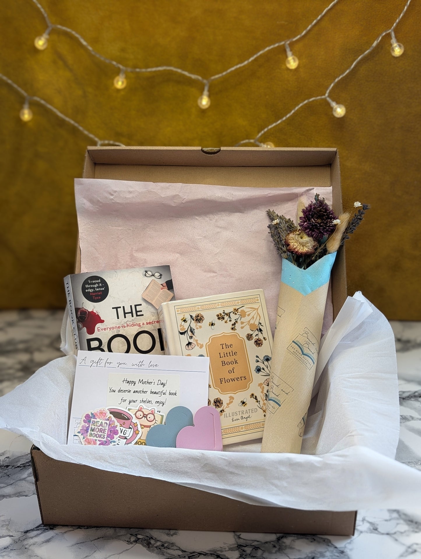 Book Vase and Flower Gift Box